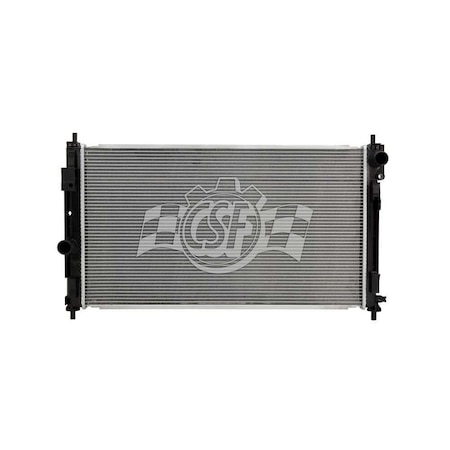Csf 3415 1 Row Plastic Tank Aluminum Core Radiator 3415